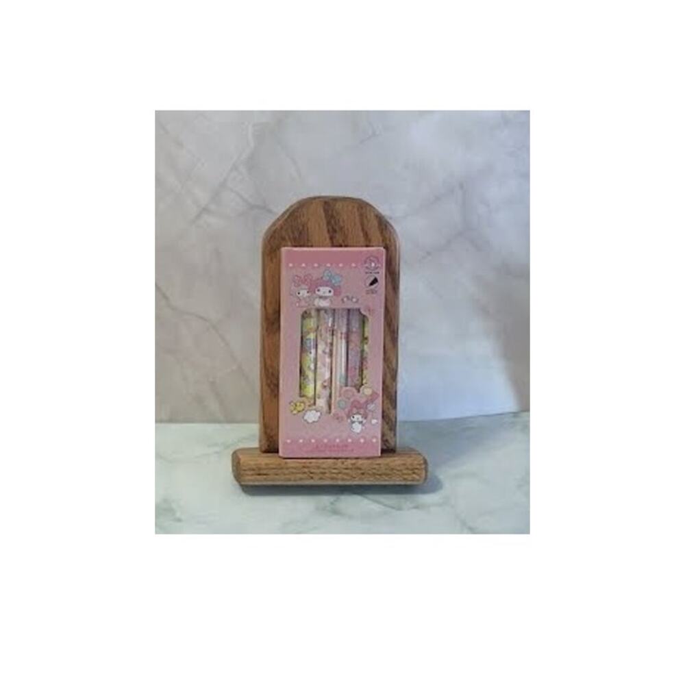 #6756 Hello Kitty & Friends - 6 Pack My Melody  Pen Box -  Black Gel Ink 0.5mm